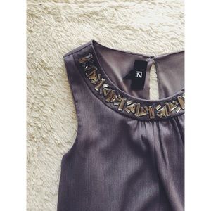 IZ Byer jeweled tank top Small